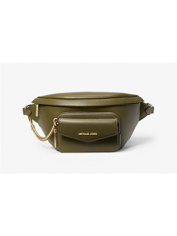 Бананка Michael Kors Maisie Multifunctional Waistpack 2in1  Olive