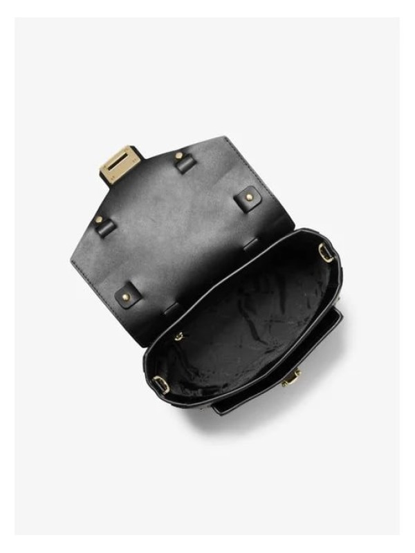 Cумка Michael Kors Manhattan Black logo