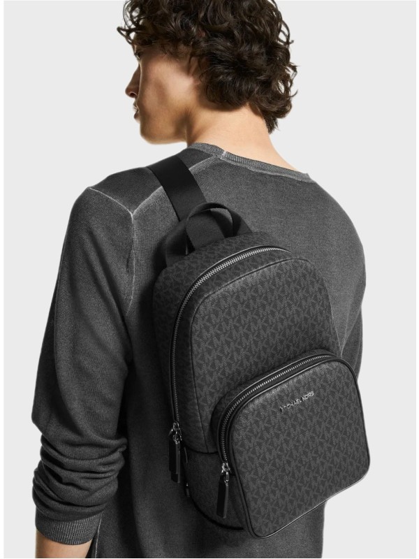 Мужская сумка Michael Kors Cooper Commuter Sling Pack Black Logo