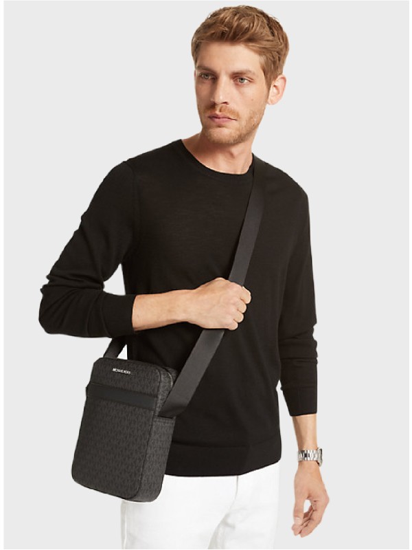 Чоловіча сумка Michael Kors Cooper Signature Black Logo