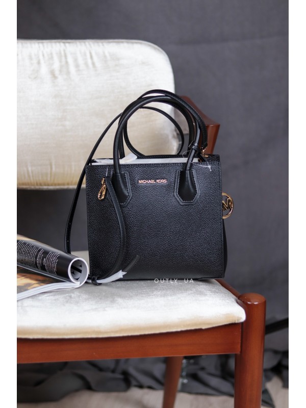 Cумка Michael Kors Mercer Mini Leather Tote Bag Black