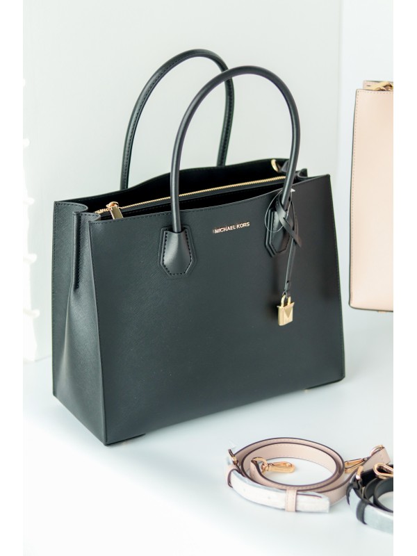 Cумка Michael Kors Mercer Large Saffiano Leather Tote Bag Black