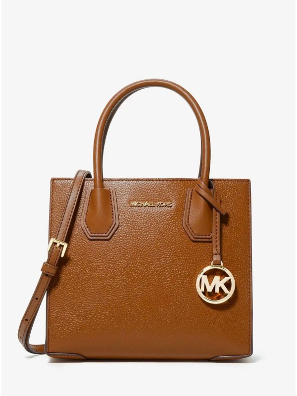 Cумка Michael Kors Mercer Mini Leather Tote Bag Luggage