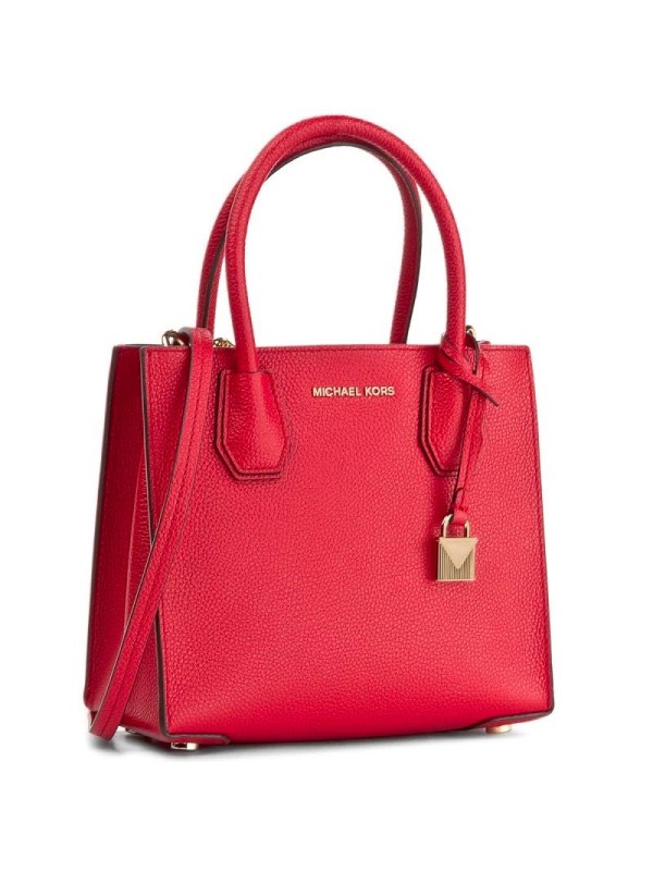 Cумка Michael Kors Mercer Mini Leather Tote Bag Red