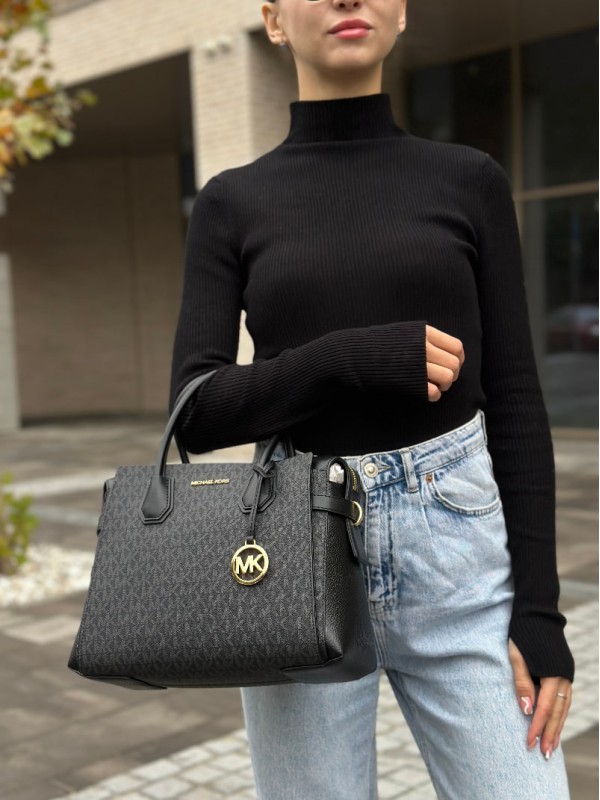 Cумка Michael Kors Mercer Black Setchel