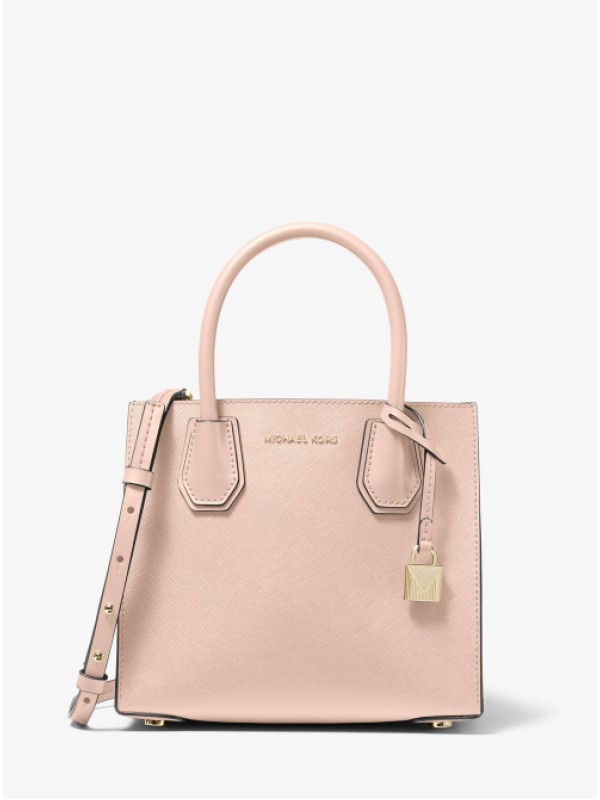 Cумка Michael Kors Mercer Mini Leather Tote Bag Soft Pink