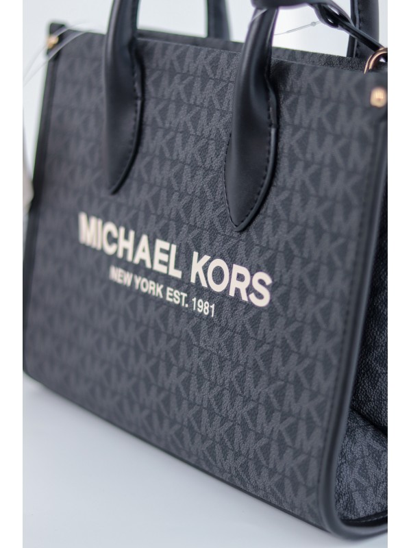 Сумка Michael Kors Mirella Small  Tote Black Logo