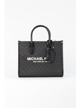 Сумка Michael Kors Mirella Small  Tote Black Logo