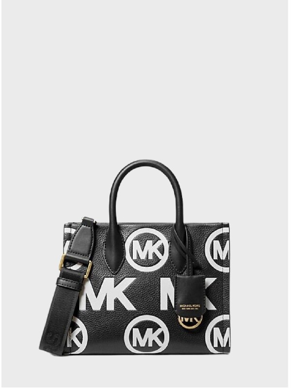 Сумка Michael Kors Mirella Small Tote Black Print