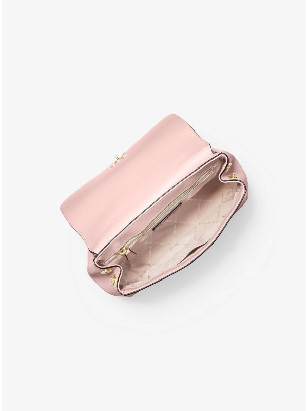 Cумка Michael Kors Mott Medium Leather Setchel pink