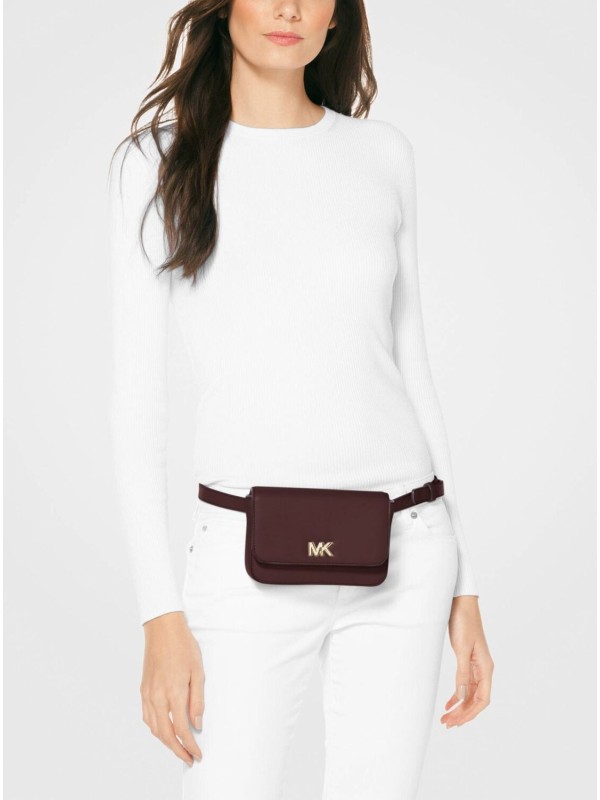 Cумка Michael Kors Mott Leather Belt Bag Barolo