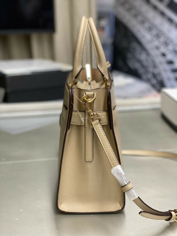 Cумка Michael Kors Rayne Medium Saffiano Leather Satchel Bisquite