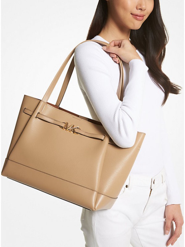 Cумка Michael Kors Reed Large Belted Tote Leather Camel