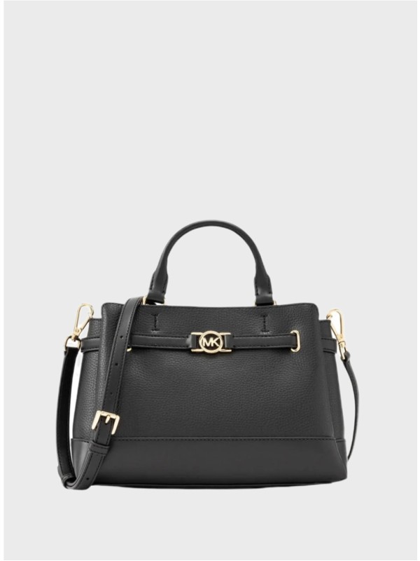 Cумка Michael Kors Reed Small Satchel Leather Black