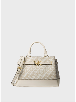 Сумка Michael Kors Reed Small Satchel Cream Multi