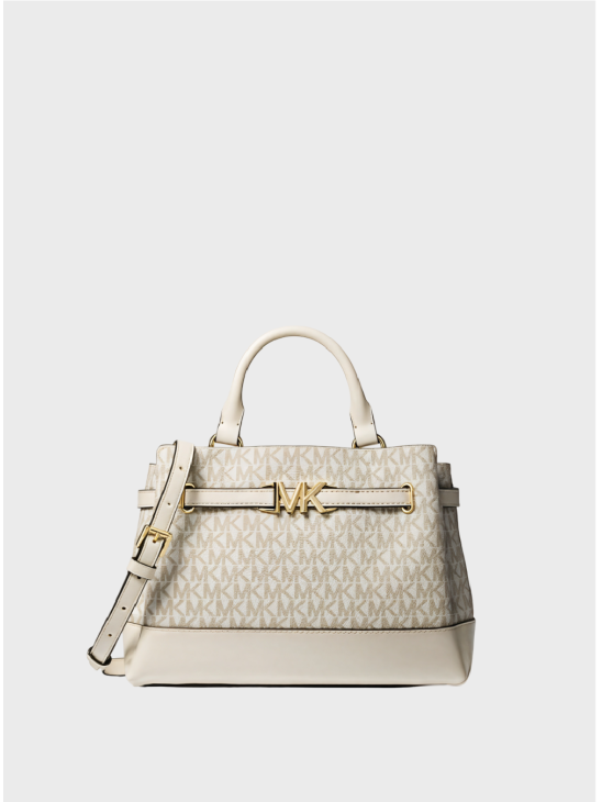 Сумка Michael Kors Reed Small Satchel Cream Multi