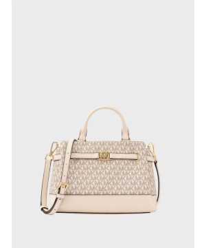 Сумка Michael Kors Reed Small Satchel Cream Multi