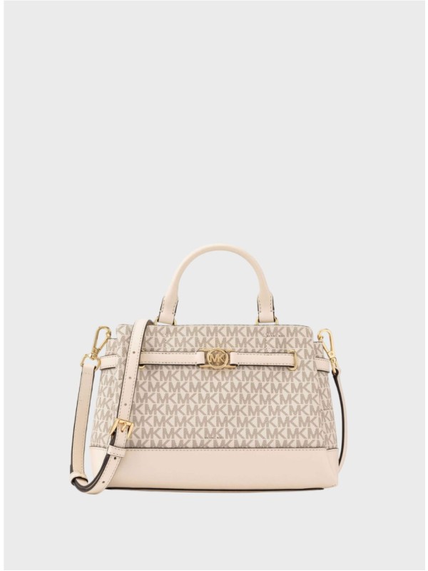 Сумка Michael Kors Reed Small Satchel Cream Multi