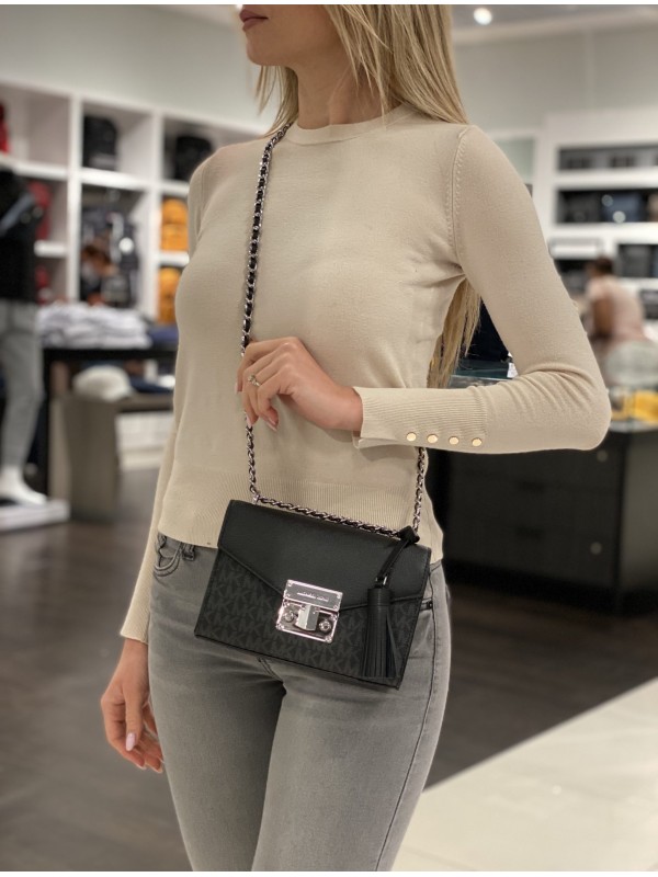 Cумка Michael Kors Rose  XS Black