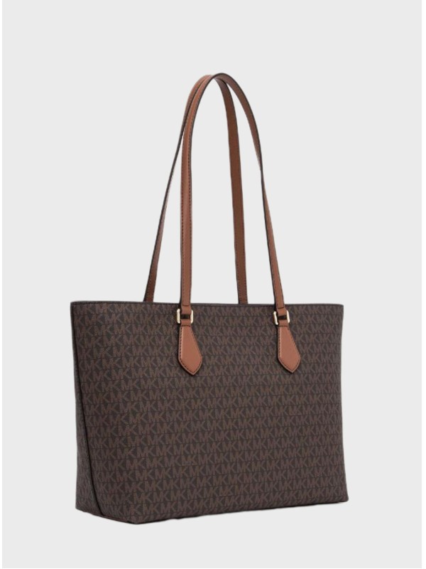 Сумка Michael Kors Sheila Large Mf Tote Brown Logo