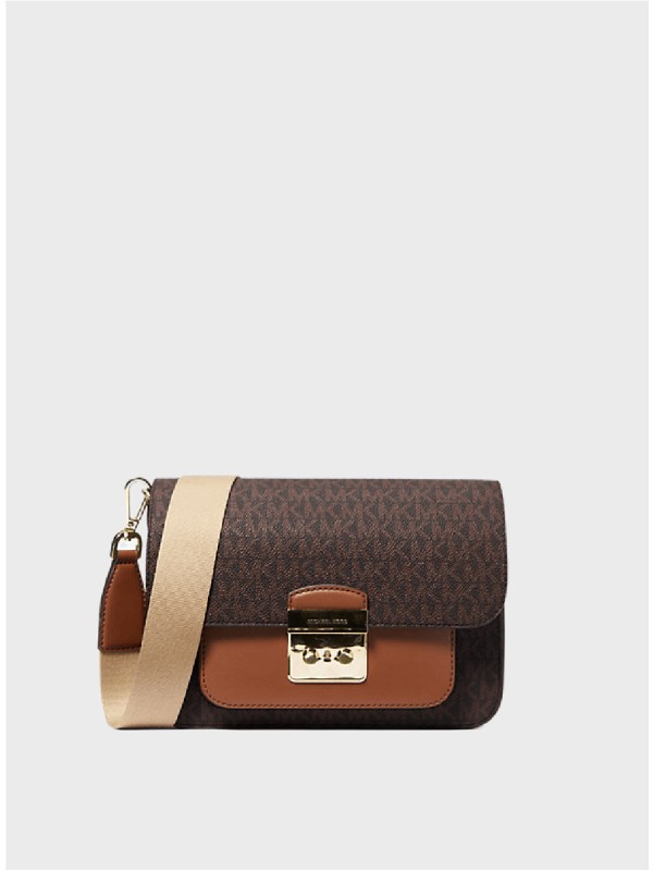 Cумка Michael Kors Sloan Brown Logo