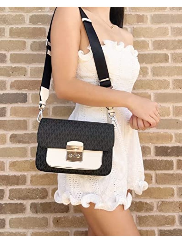 Cумка Michael Kors Sloan Black/White