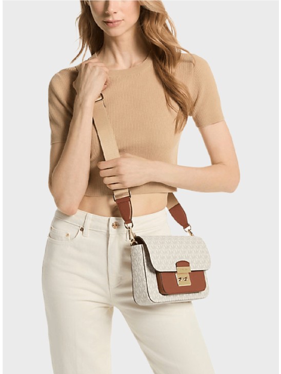 Cумка Michael Kors Sloan Vanilla Logo