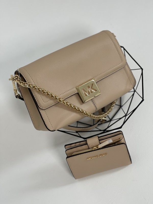 Cумка Michael Kors Sonia Shoulder Bag Beidge