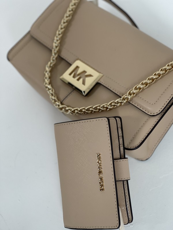 Cумка Michael Kors Sonia Shoulder Bag Beidge