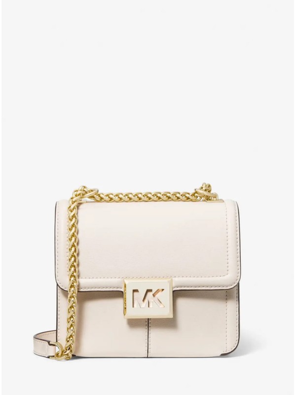 Cумка Michael Kors Sonia Small Leather Shoulder Bag Cream