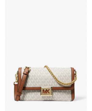 Cумка Michael Kors Sonia Medium Convertible Shoulder Bag  Vanilla Logo