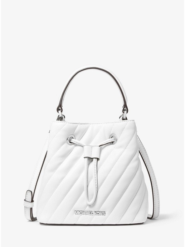 Cумка Michael Kors Suri Mini Bucket white