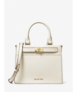 Cумка Michael Kors Tatiana Medium Satchel Light cream