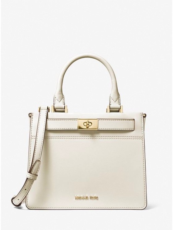 Cумка Michael Kors Tatiana Medium Satchel Light cream