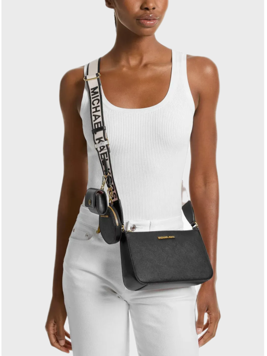 Cумка Michael Kors Jet Set Tech Crossbody Black