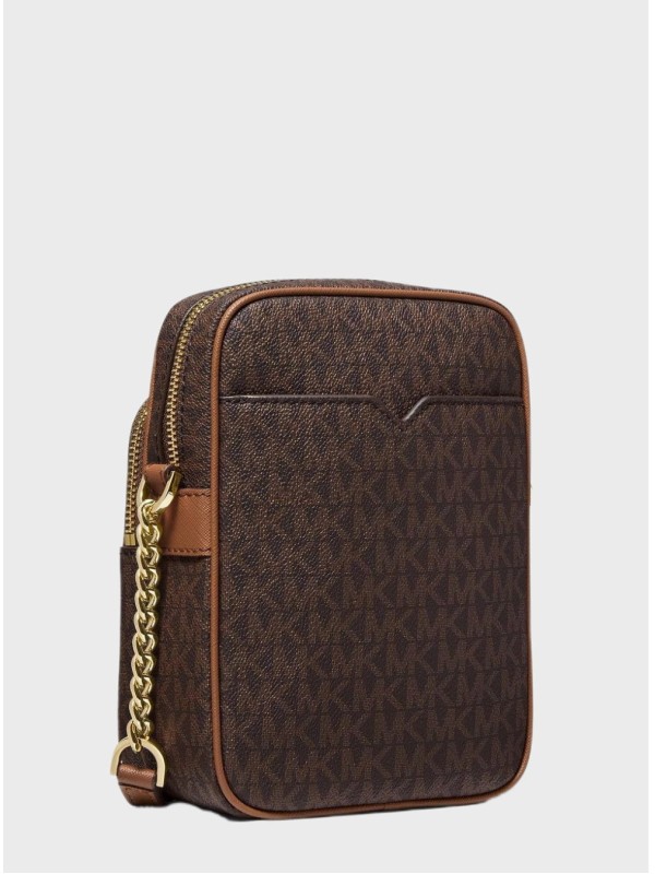 Cумка Michael Kors Jet Set Flight Bag Brown Logo