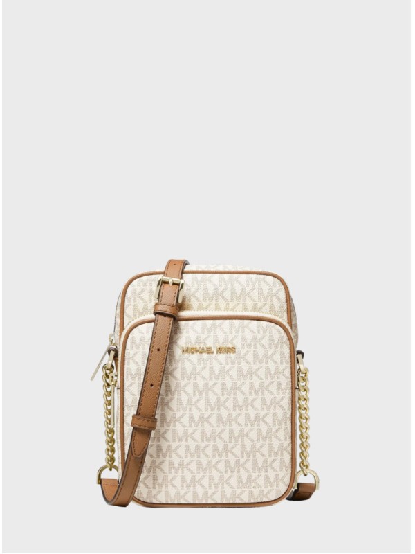 Cумка Michael Kors Jet Set Flight Bag Vanilla Logo