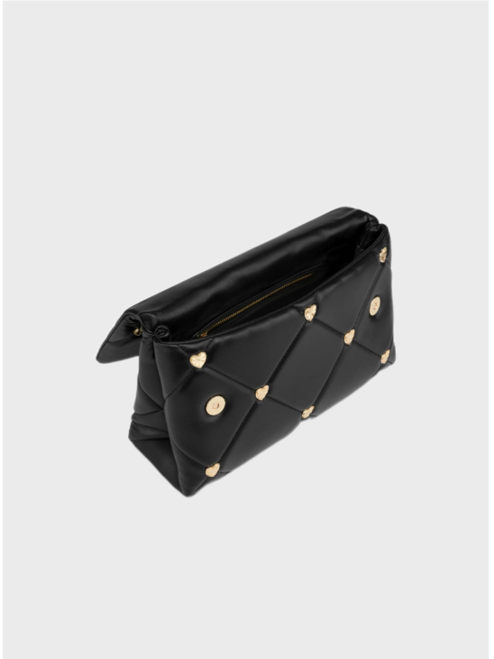 Сумка Love Moschino Jewel Heart Satchel M Black