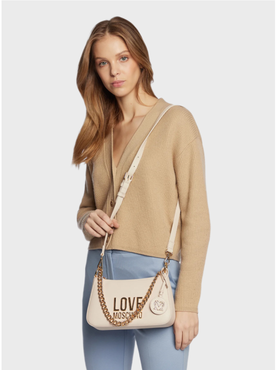 Сумка Love Moschino Love Lettering Avorio