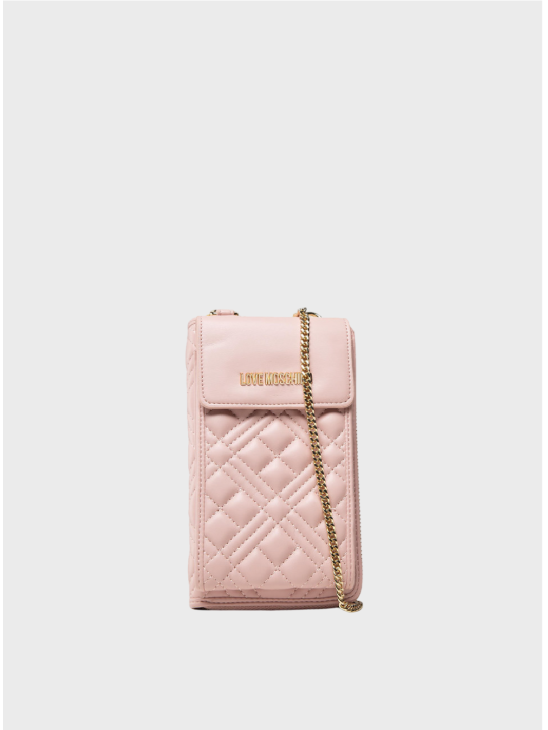 Сумка-клатч Love Moschino Quilted Rosa