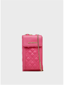 Сумка-клатч Love Moschino Quilted Fuxia