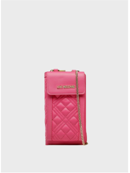Сумка-клатч Love Moschino Quilted Fuxia