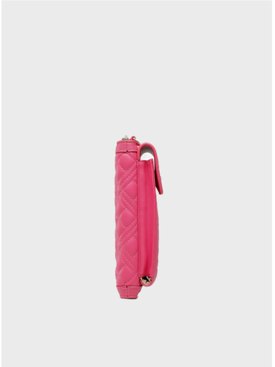Сумка-клатч Love Moschino Quilted Fuxia
