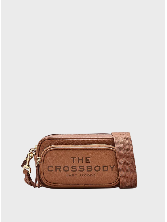 Сумка Marc Jacobs The Crossbody Leather Brown