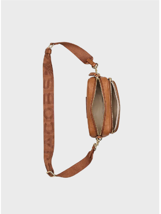 Сумка Marc Jacobs The Crossbody Leather Brown