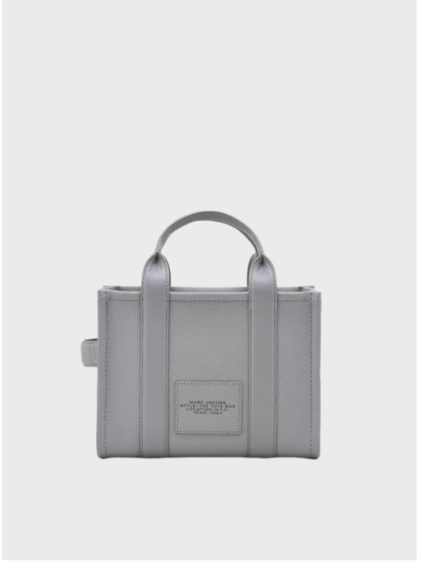 Сумка Marc Jacobs The Leather Mini Tote Wolf Grey