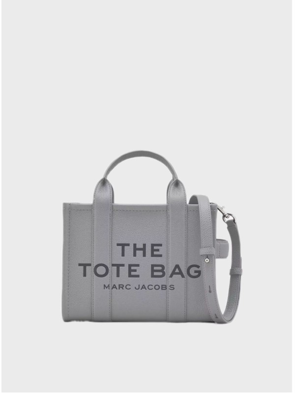 Сумка Marc Jacobs The Leather Mini Tote Wolf Grey