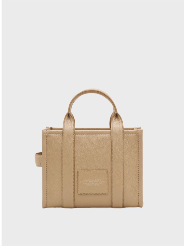 Сумка Marc Jacobs The Leather Small Tote Bag Beige