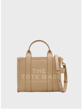 Сумка Marc Jacobs The Leather Small Tote Bag Beige