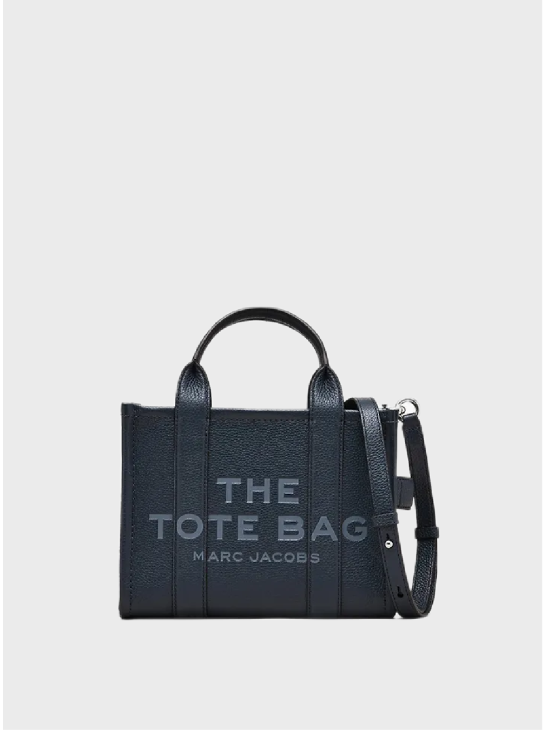 Сумка Marc Jacobs The Leather Small Tote Bag Dark Blue